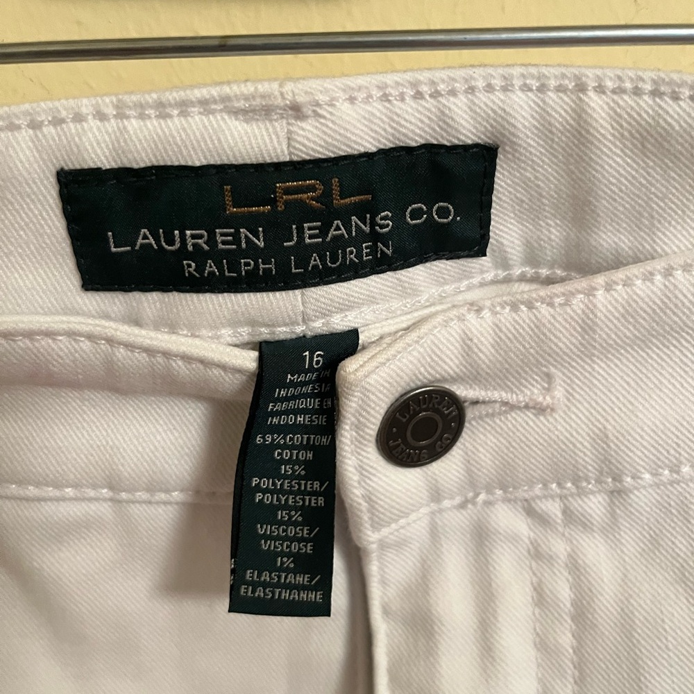 Polo by Ralph Lauren Women's White Jeans